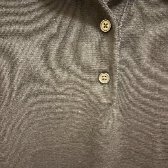 Black Merino Wool BR Factory Sweater Size L - Picture 5 of 5